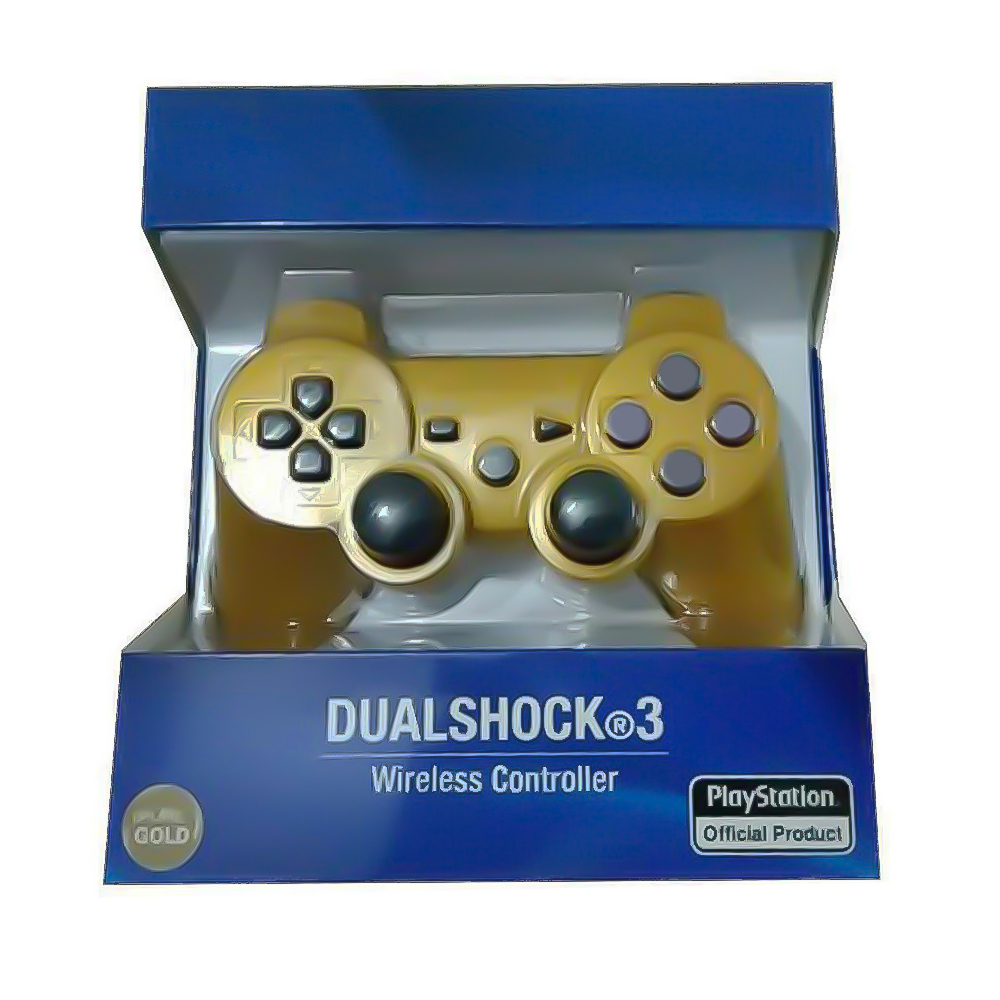 thumbnail image 2 of Controlador Inalámbrico PS3 (dorado), 2 of 3