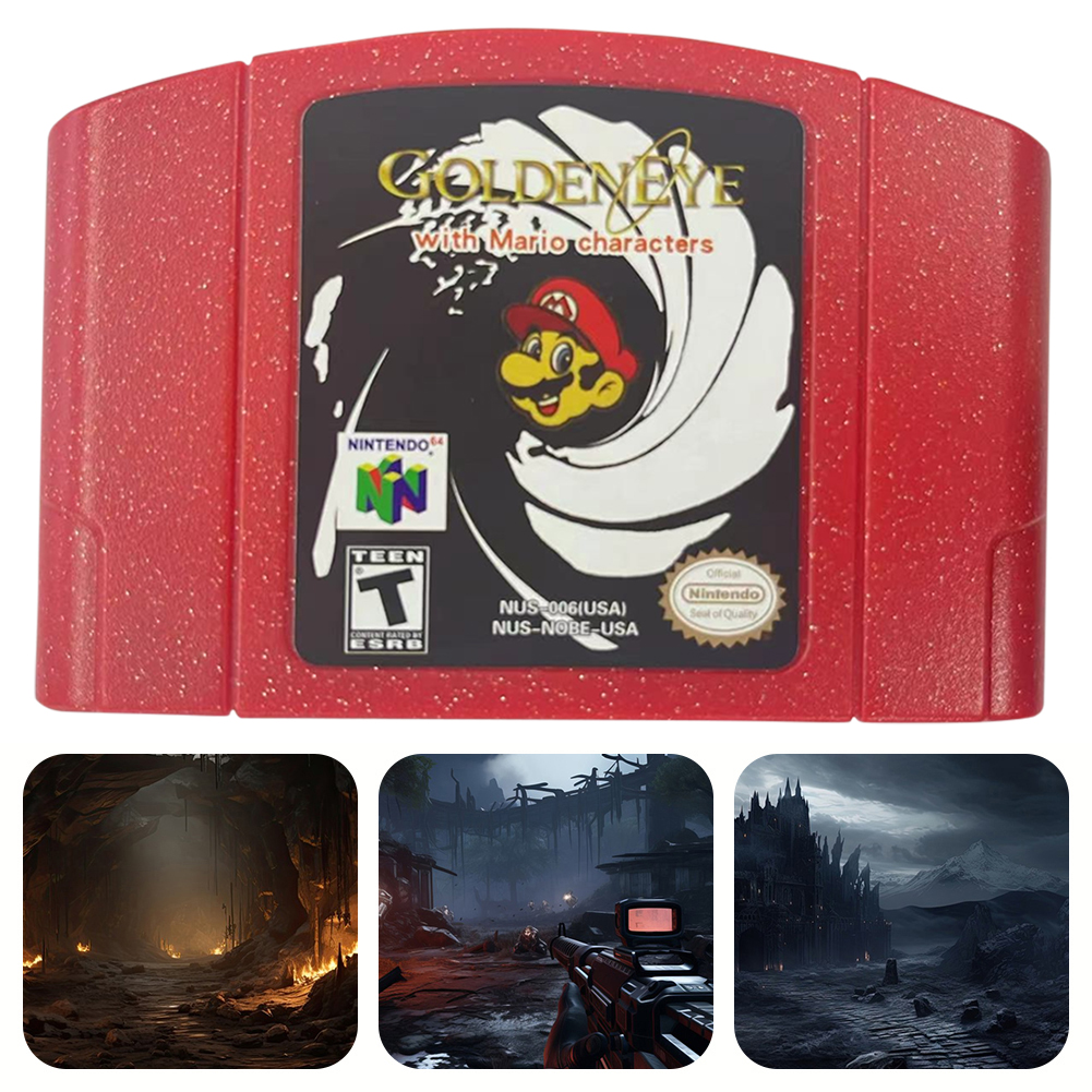thumbnail image 5 of Bsvklp Cartucho Consola Regalos N64 Videojuego Bros Videojuego para (GW0029), 5 of 10