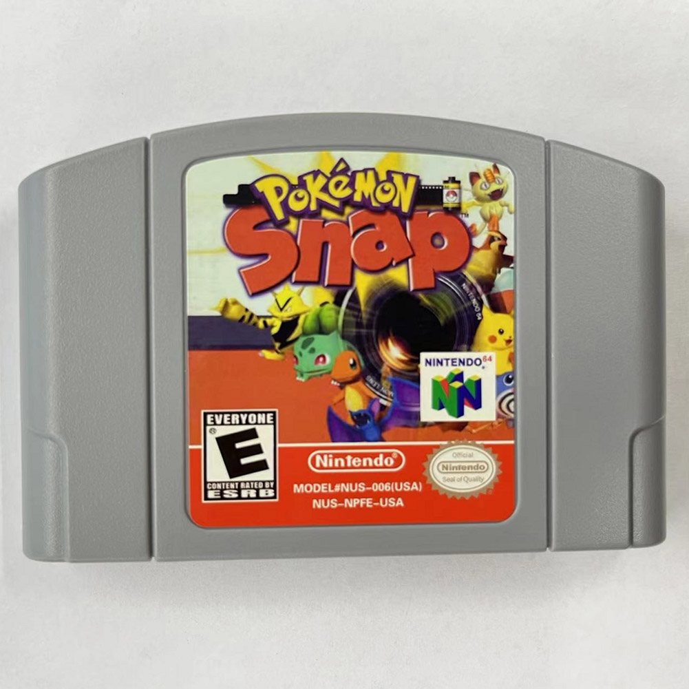 thumbnail image 3 of Cartucho Consola Regalos N64 Videojuego Bros para Niñas (pokemon Snap), 3 of 10