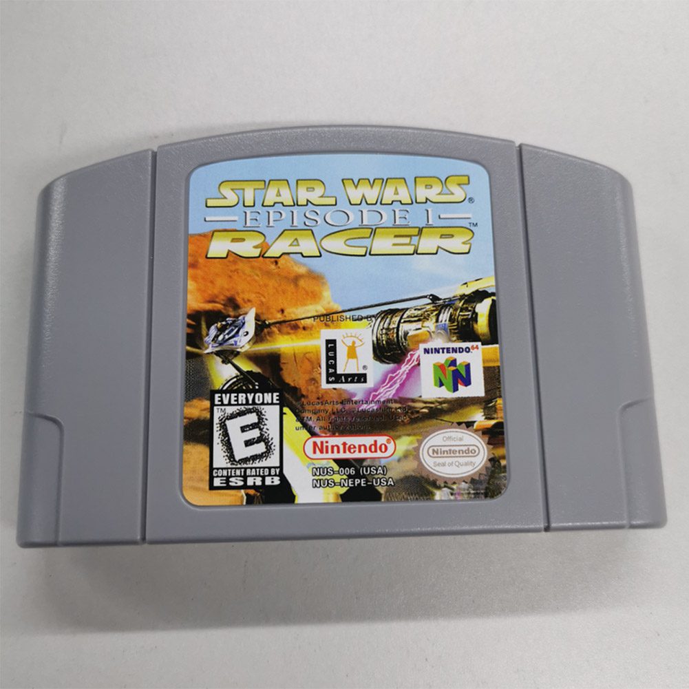 thumbnail image 3 of Tarjeta Juego N64 Tarjeta Juego Versión EE. UU. (no Incluida en La Por Infracción Derechos Autor) (Star Wars), 3 of 10