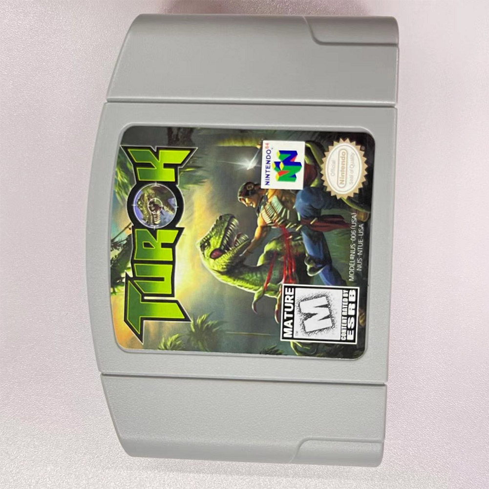 thumbnail image 3 of Cartucho Consola Regalos N64 Videojuego Bros para Niñas (turok), 3 of 10
