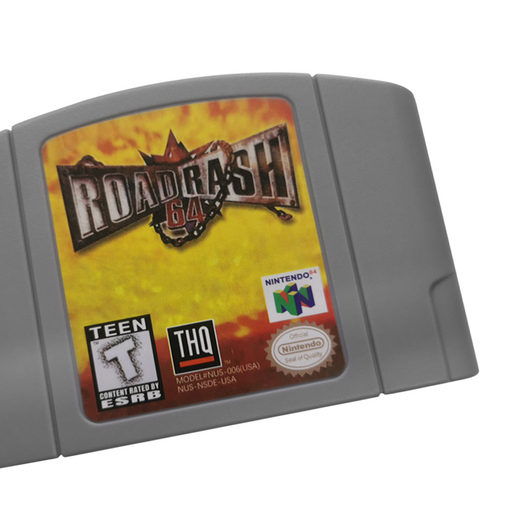 thumbnail image 3 of Cartucho Consola Regalos N64 Videojuego Bros Videojuego para Niñas (Road Rash 64), 3 of 10