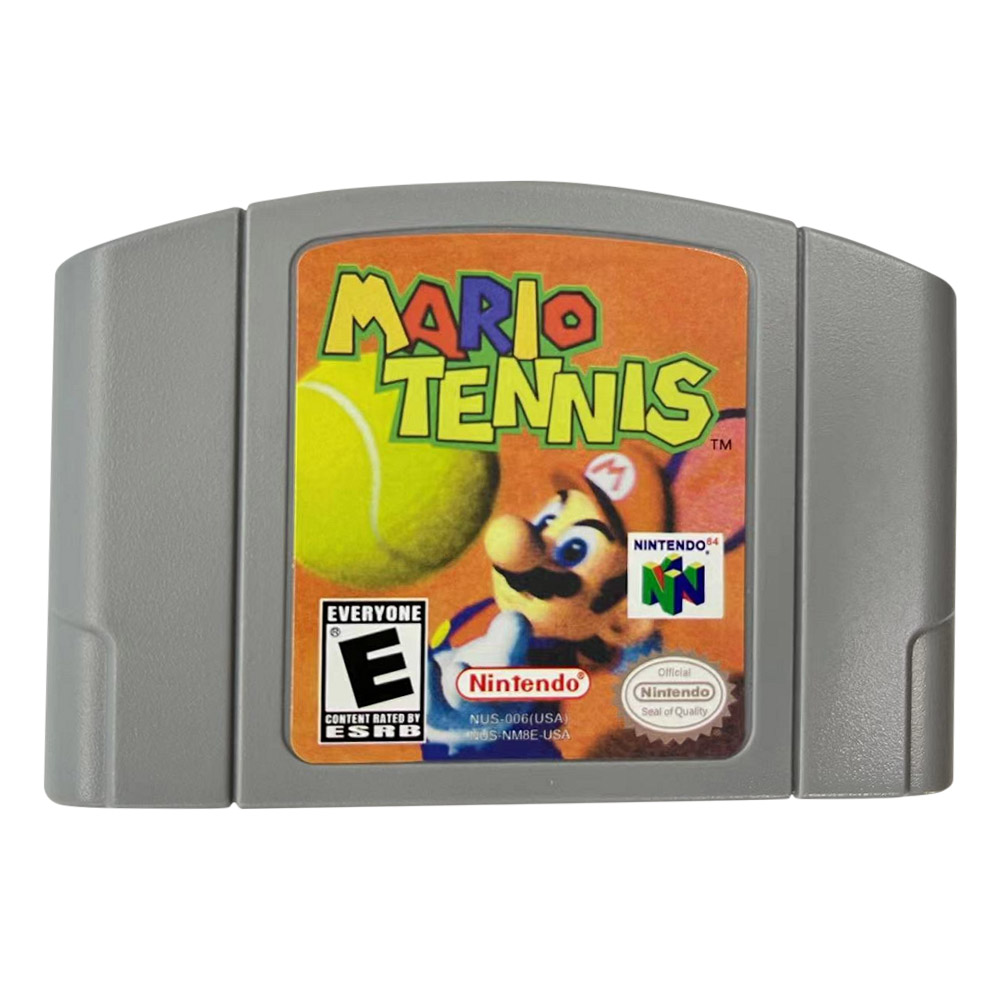 thumbnail image 2 of Cartucho Consola Regalos N64 Videojuego Bros Videojuego para Niñas (tenis), 2 of 10