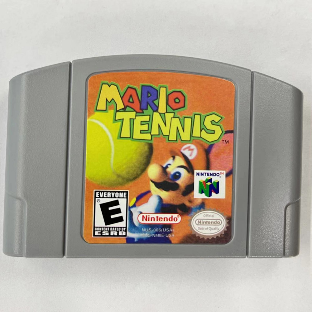 thumbnail image 3 of Cartucho Consola Regalos N64 Videojuego Bros Videojuego para Niñas (tenis), 3 of 10