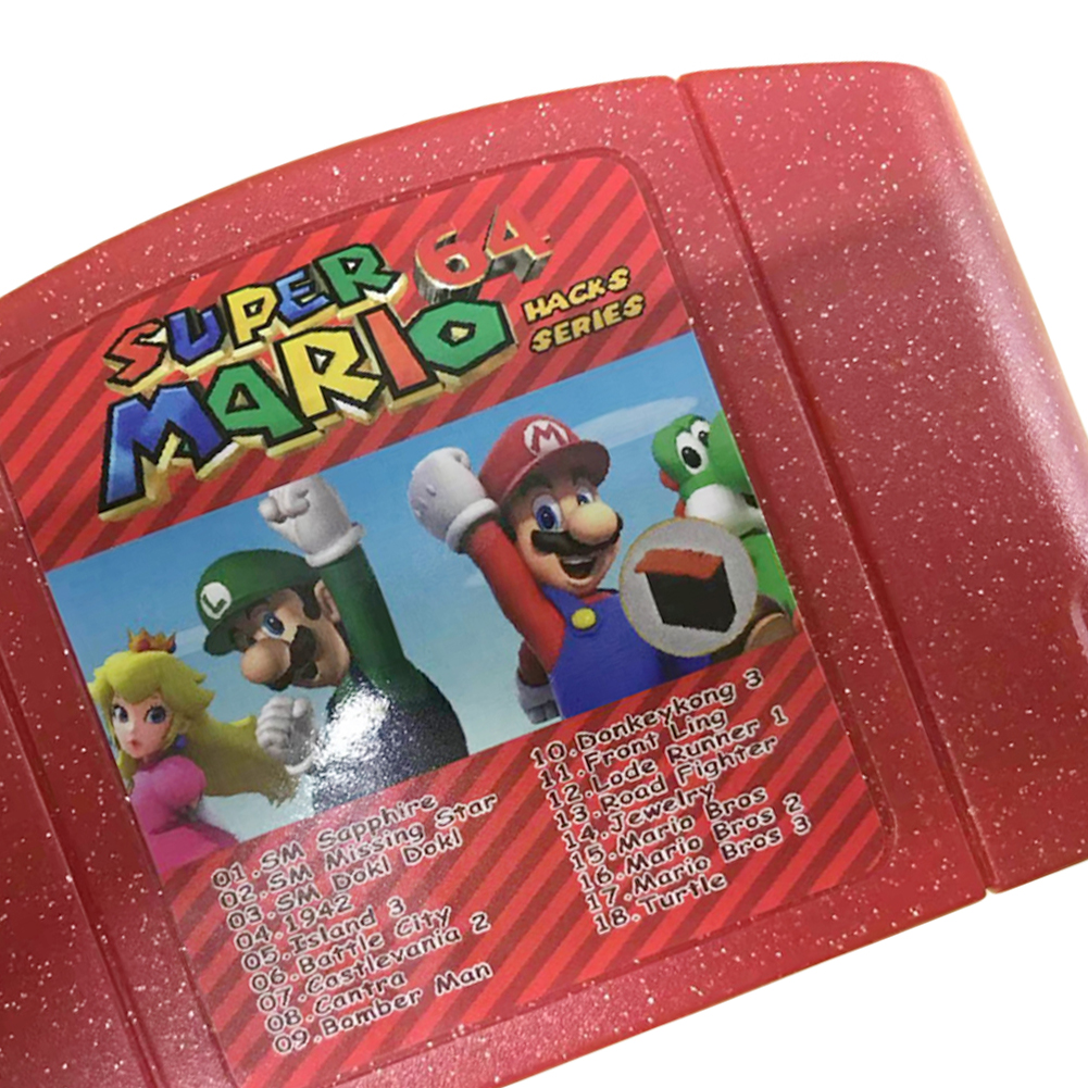 thumbnail image 3 of Tarjeta Juego N64 Tarjeta Juego Versión EE. UU. (super 18 en 1), 3 of 10