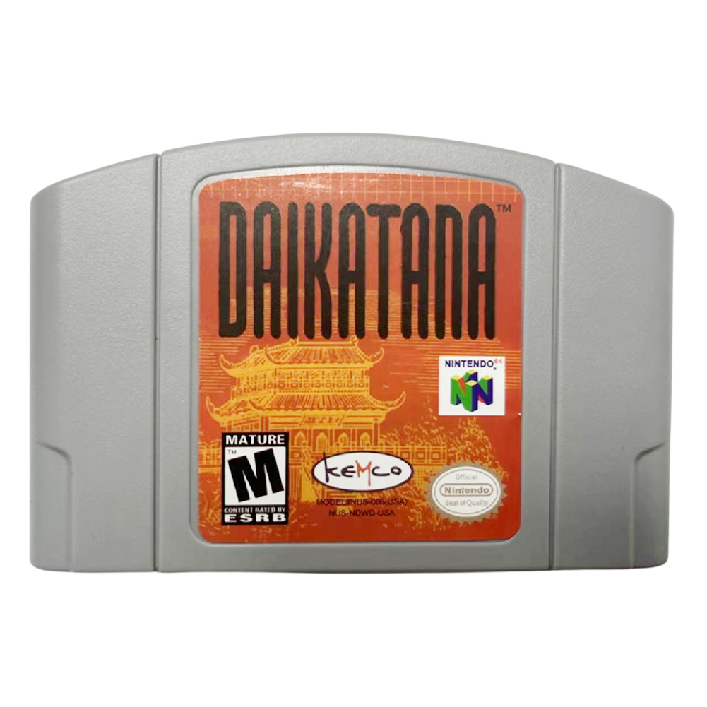 thumbnail image 2 of Cartucho Consola Regalos N64 Videojuego Bros para Niñas (Daikatana), 2 of 10