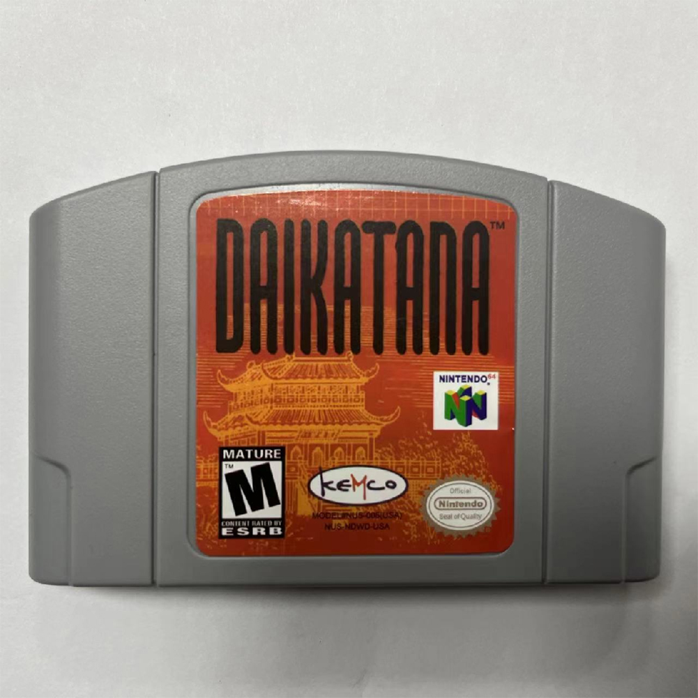 thumbnail image 3 of Cartucho Consola Regalos N64 Videojuego Bros para Niñas (Daikatana), 3 of 10