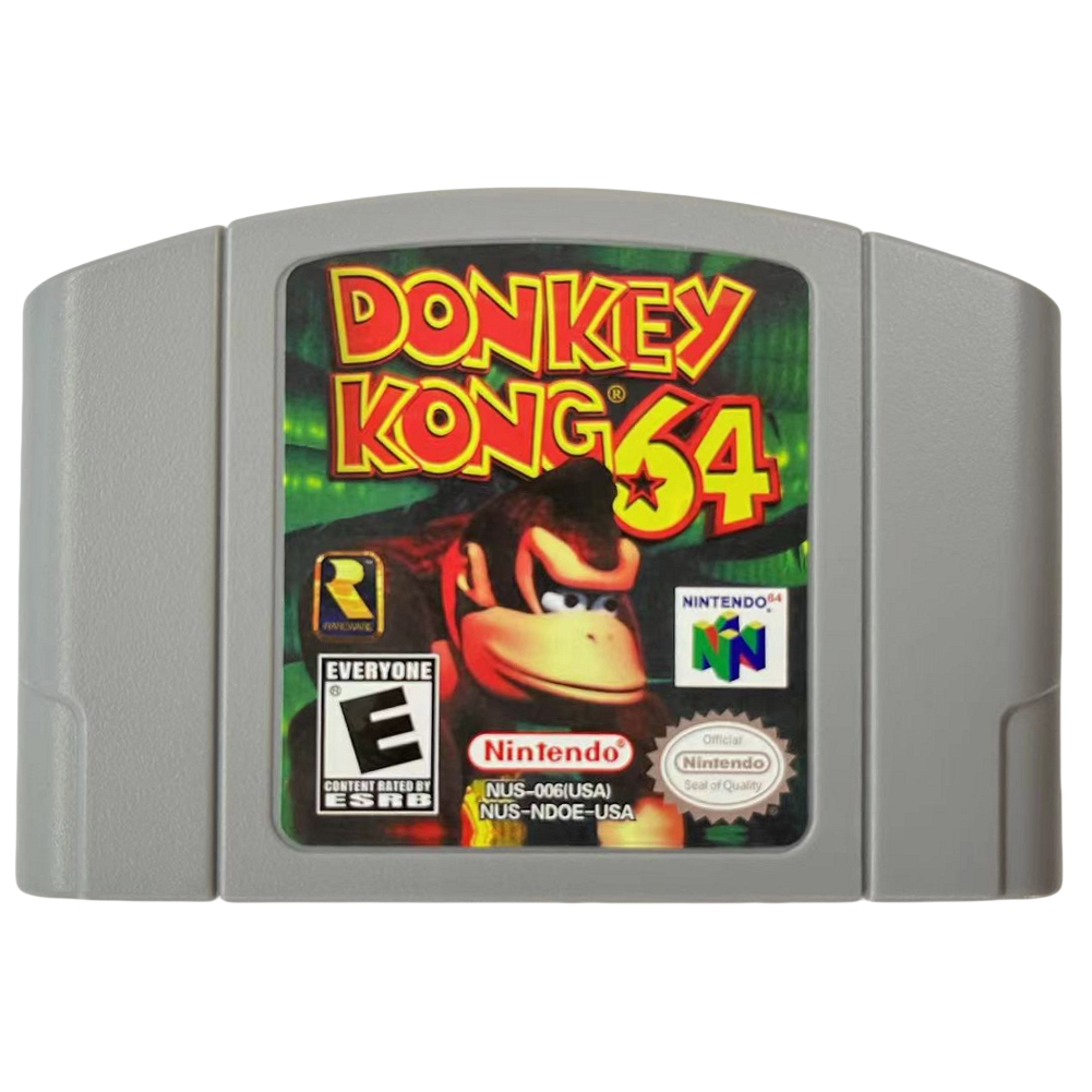 thumbnail image 2 of Cartucho Consola Regalos N64 Videojuego Bros para Niñas (donkey 64), 2 of 10