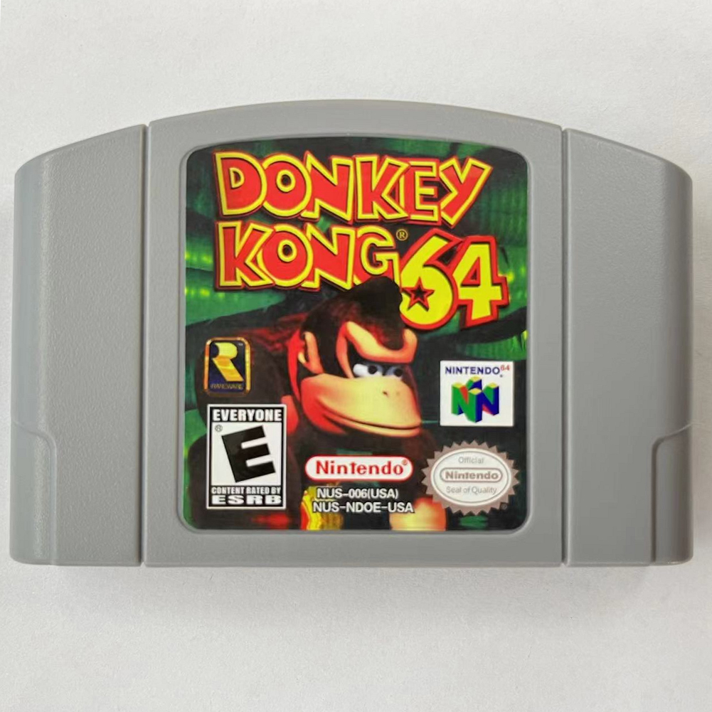 thumbnail image 3 of Cartucho Consola Regalos N64 Videojuego Bros para Niñas (donkey 64), 3 of 10