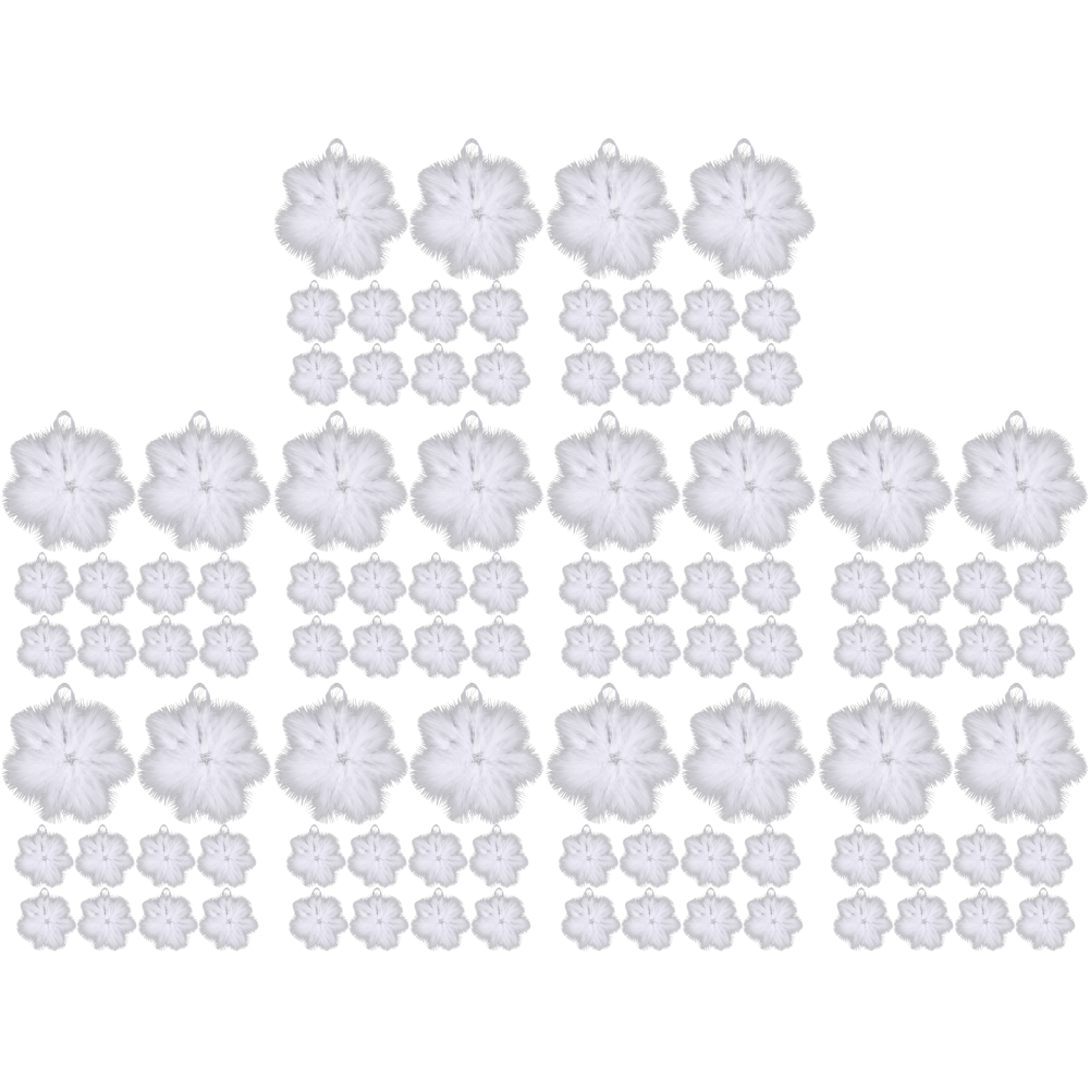 thumbnail image 1 of 10 Piezas Ángel Blanco Mini Copo Nieve Navidad Copo Nieve (copo Nieve), 1 of 4