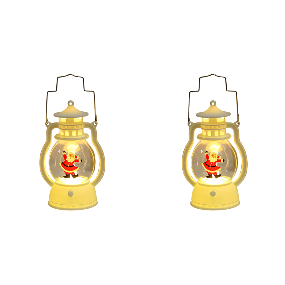 thumbnail image 2 of Farol Decorativo Navideño Con Asa (Papá Noel), 2 of 4