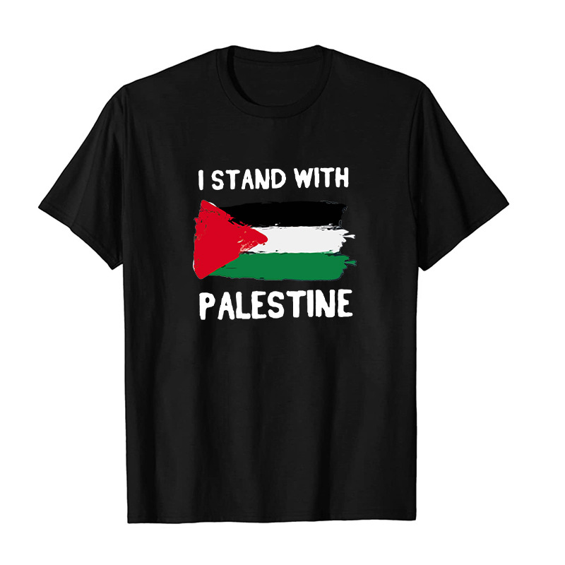 thumbnail image 2 of Bsvklp Camiseta Palestina Libre I Stand With Palestina Traje para Y Adultos (M Adulto), 2 of 2