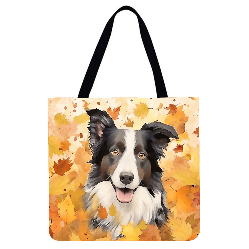 thumbnail image 2 of Perro arce-Bolsa mano lino gran capacidad, 2 of 2