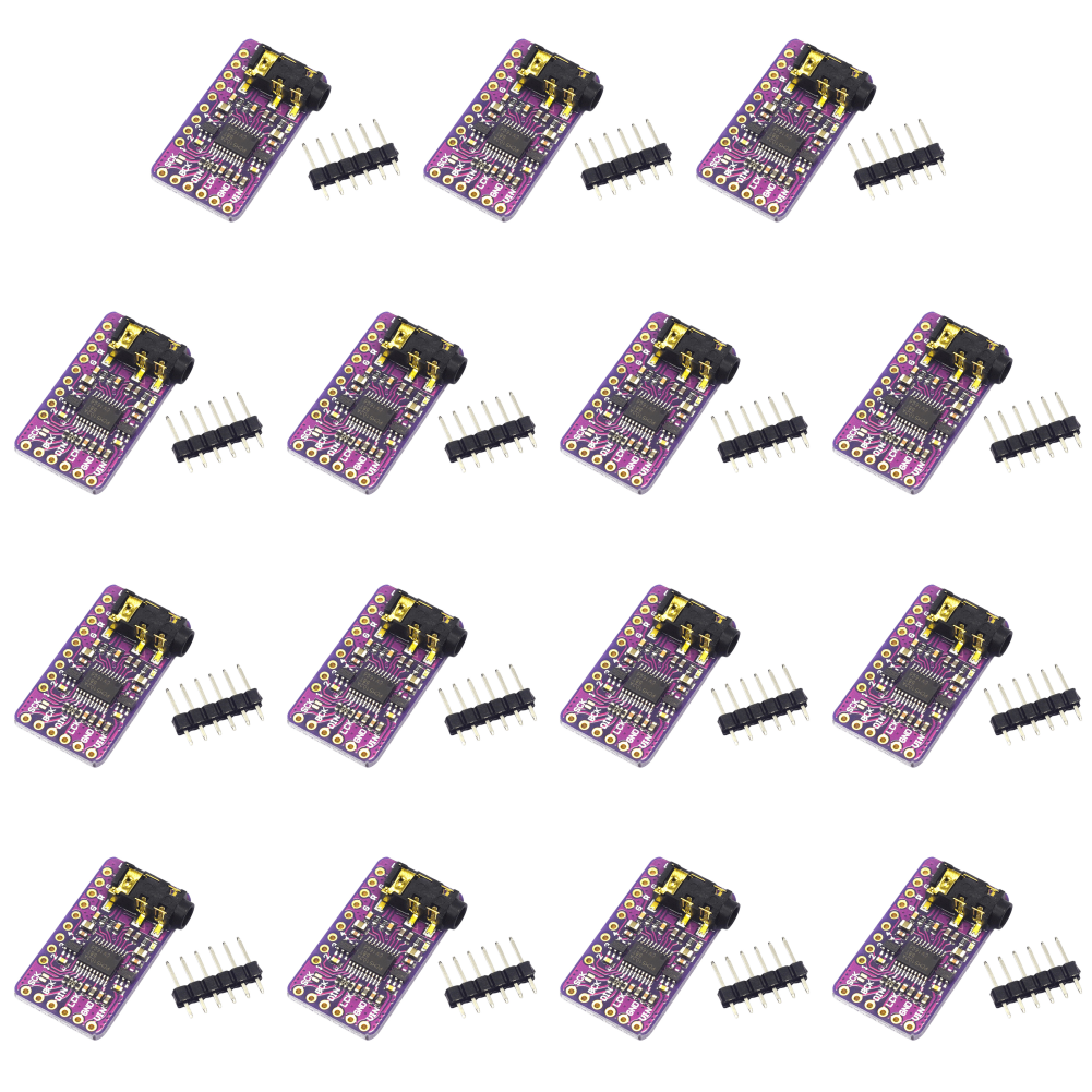 thumbnail image 1 of GY-PCM5102 I2S IIS DAC Módulo voz convertidor digital a analógico para Raspberry Pi, 1 of 4