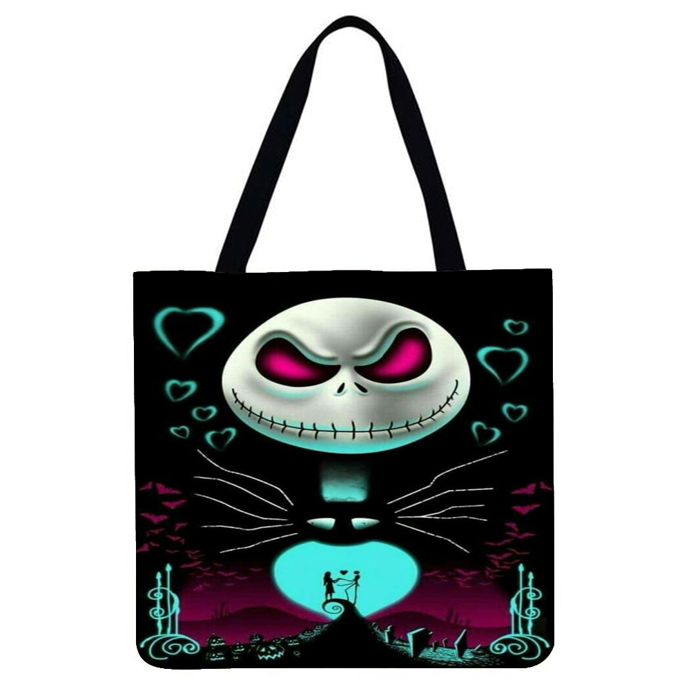 thumbnail image 2 of Terror Love-Bolso Tote Lino Gran Capacidad, 2 of 2