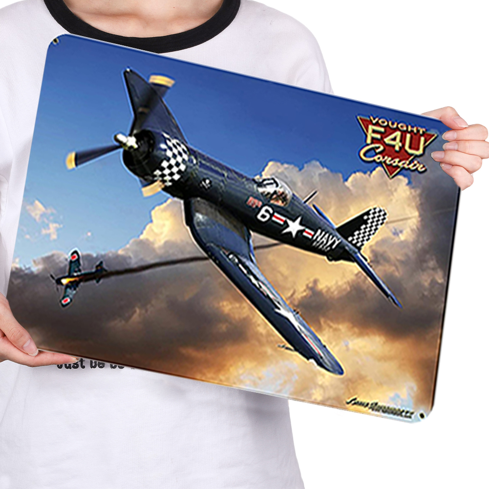thumbnail image 3 of Hojalata Rectangular 40*30cm Modelo Plano Avión Serie Bodegones, 3 of 10