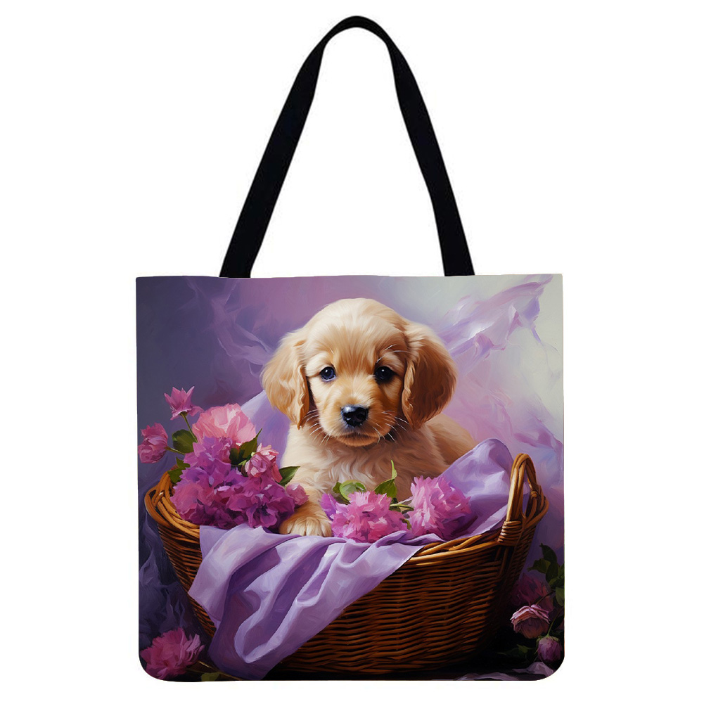 thumbnail image 2 of Bolso Tote Lino Gran Capacidad para Cachorros, 2 of 2