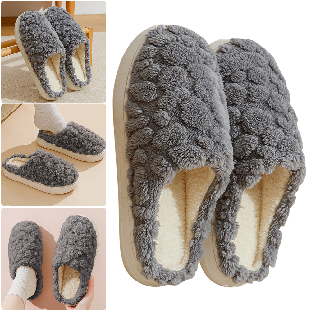 thumbnail image 5 of Zapatilla Felpa Invierno para El Borrosa Antideslizantes Unisex Parejas Al Aire Libre, 5 of 10