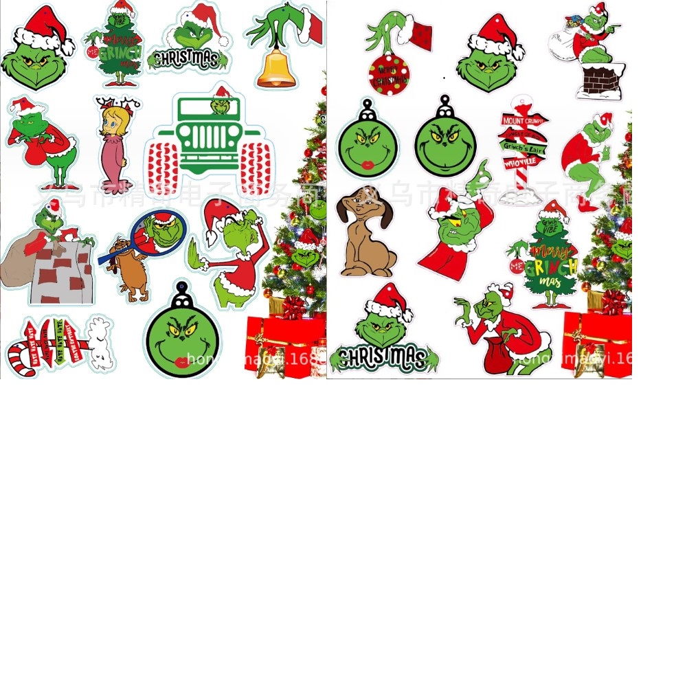 thumbnail image 2 of 24x Feliz Navidad Adornos Figura, 2 of 2