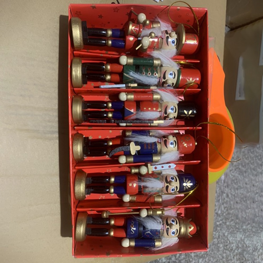 thumbnail image 5 of Adorno Cascanueces Navidad para Regalo 6 Uds., 5 of 7