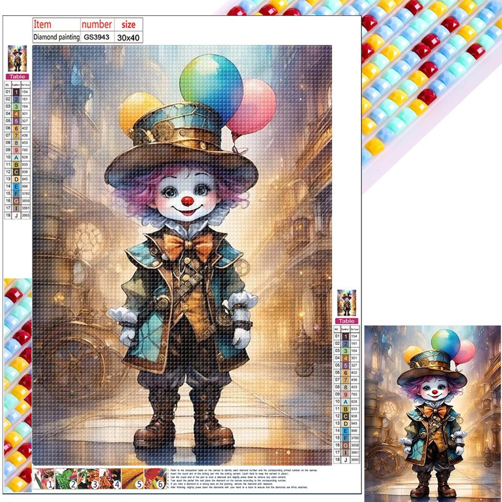 thumbnail image 2 of Kit Con Cuentas Cuadradas 5D DIY Del 30x40cm, 2 of 10