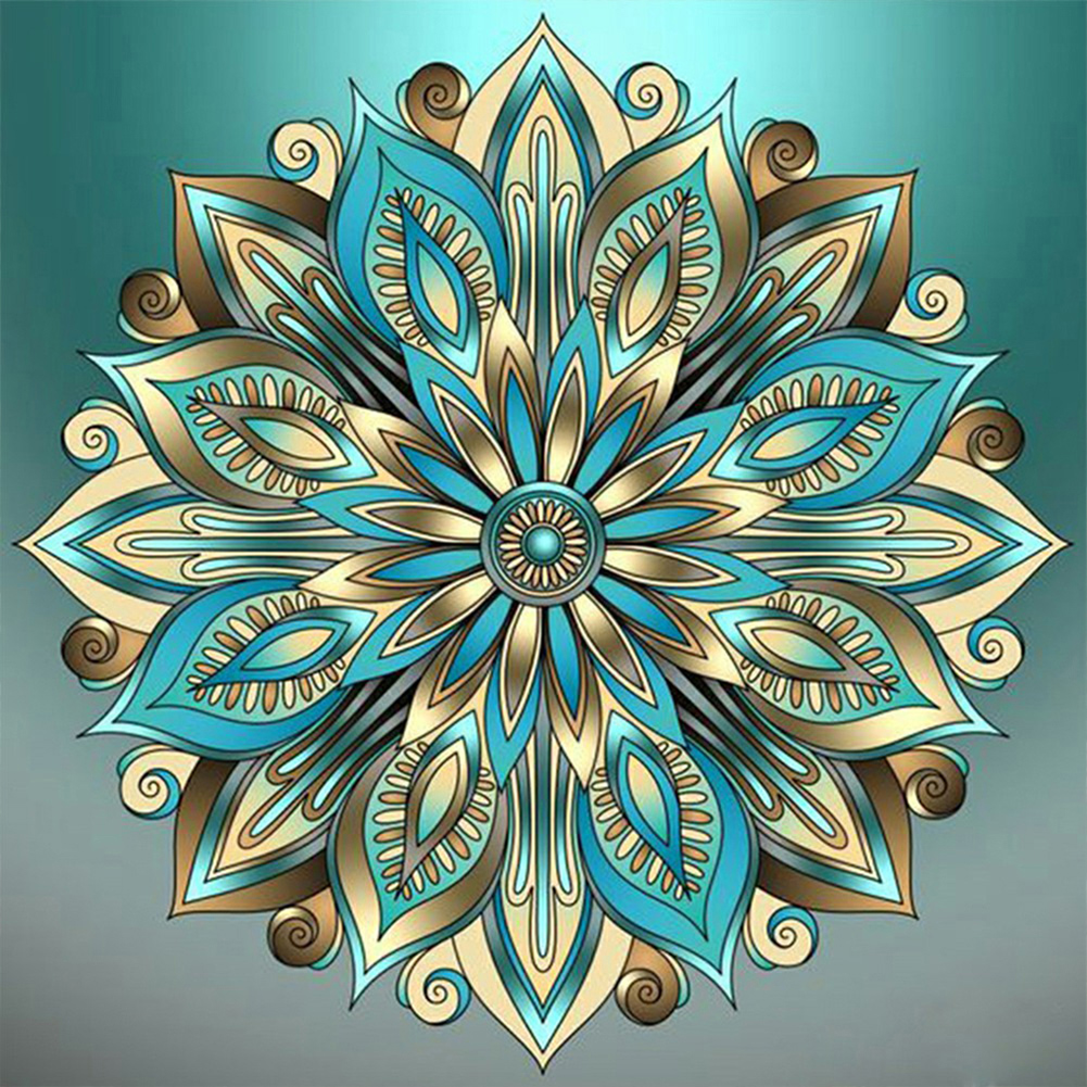 thumbnail image 1 of 5D DIY Kit Mandara Del Arte Artesanal 40x40cm, 1 of 10