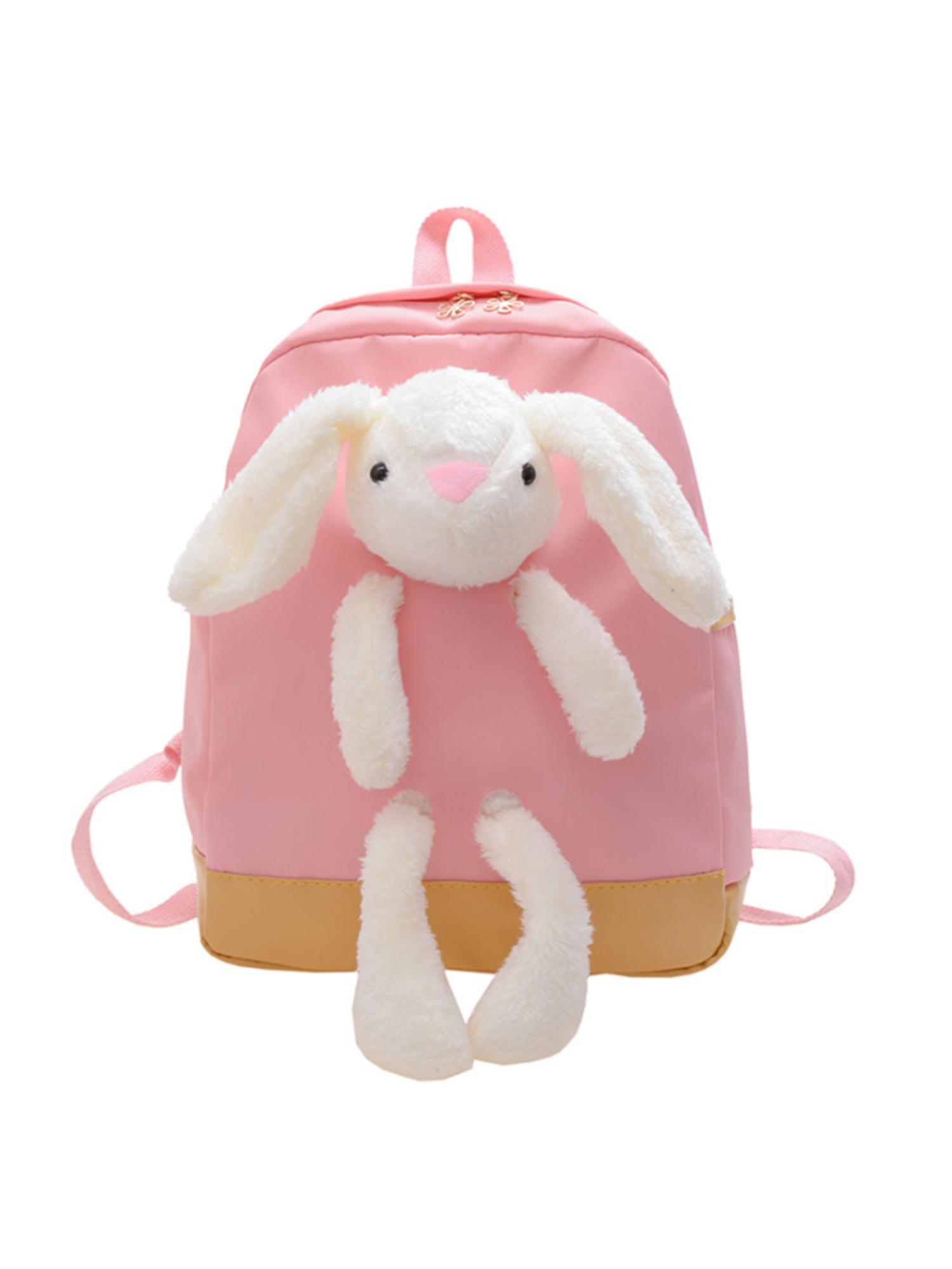 thumbnail image 2 of Mochila Conejo Lona para Lindos Dibujos Animados Casuales Bolso Escuela para Estudiantes Jardín Infantes 188 Rosa TXW # 586253.04, 2 of 10