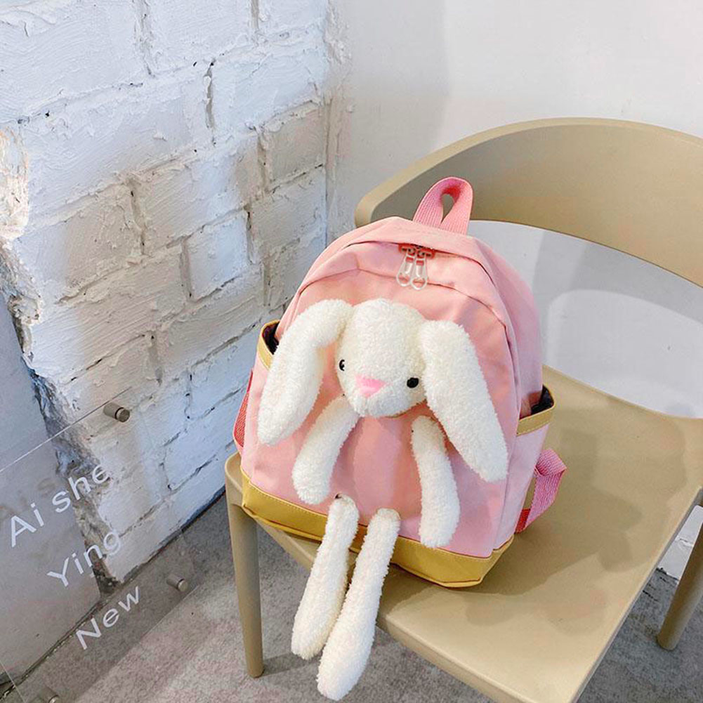 thumbnail image 5 of Mochila Conejo Lona para Lindos Dibujos Animados Casuales Bolso Escuela para Estudiantes Jardín Infantes 188 Rosa TXW # 586253.04, 5 of 10
