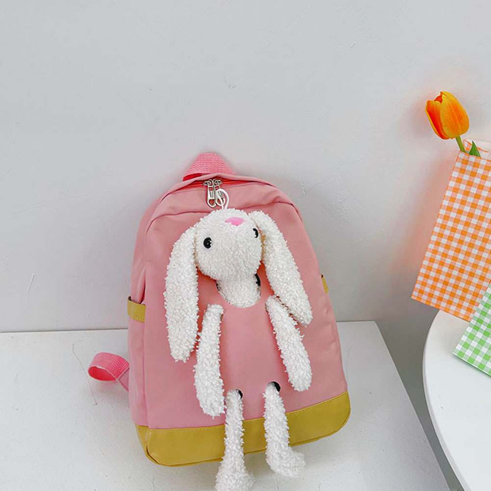 thumbnail image 4 of Mochila Conejo Lona para Lindos Dibujos Animados Casuales Bolso Escuela para Estudiantes Jardín Infantes 188 Rosa TXW # 586253.04, 4 of 10