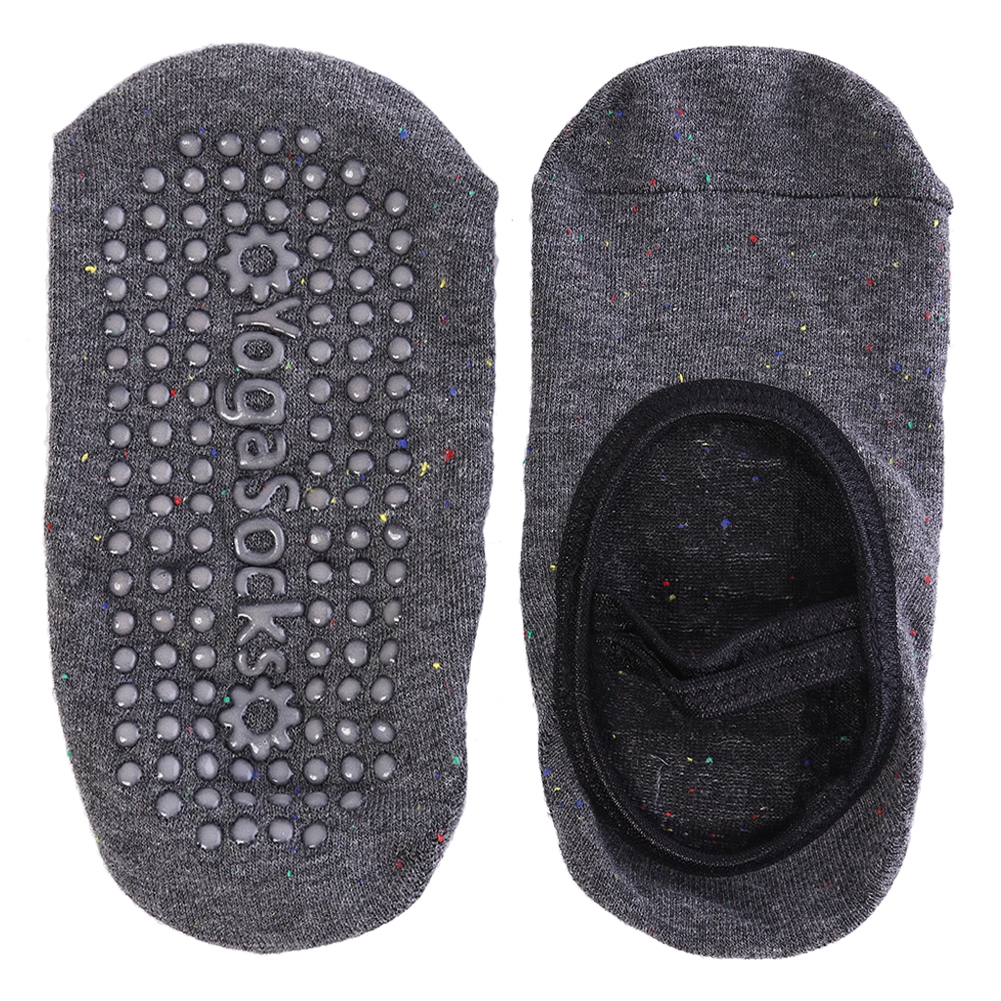 thumbnail image 2 of Nuevos Calcetines Yoga Antideslizantes Sin Espalda para Mujeres Calcetines Deportivos Yoga Calcetines Baile Calcetines para La Danza Del Vientre para Adultos (gris Oscuro) TXW # 329832.06, 2 of 10