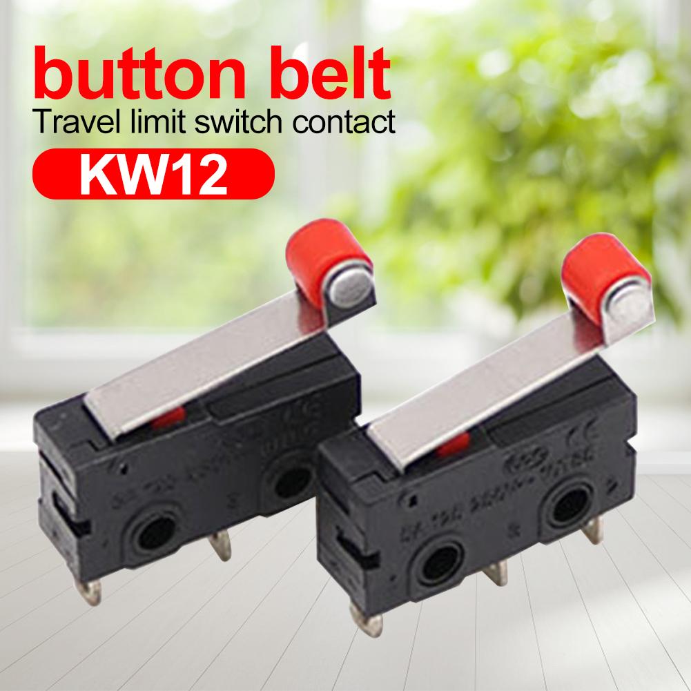 thumbnail image 5 of 10 Uds Mini Micro Interruptor Límite Btafrte KW12 Interruptor Límite Tira Botón Contacto 10 Piezas Por Paquete TXW #414205, 5 of 10
