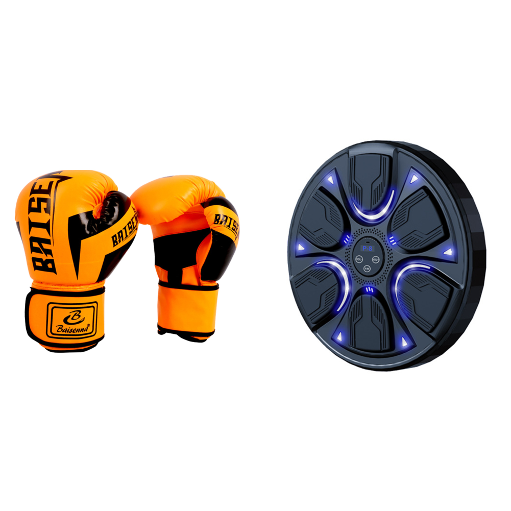 thumbnail image 2 of Máquina Boxeo Con Música Equipo Boxeo para Entrenamiento BT Link (negro Sin Guante), 2 of 2