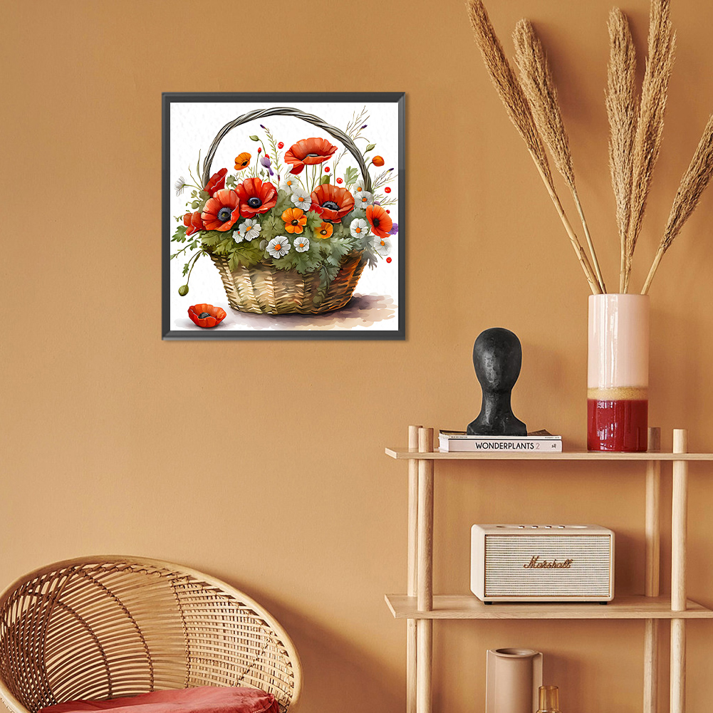 thumbnail image 4 of 5D DIY Taladro Flores Kit Del 30x30cm, 4 of 10