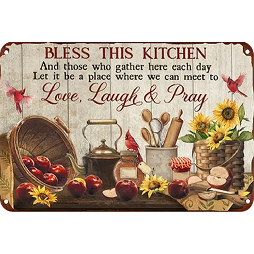 thumbnail image 2 of Placa Metal Vintage para Pintura Hierro Rectangular Arte Pared Del 30x20cm, 2 of 10