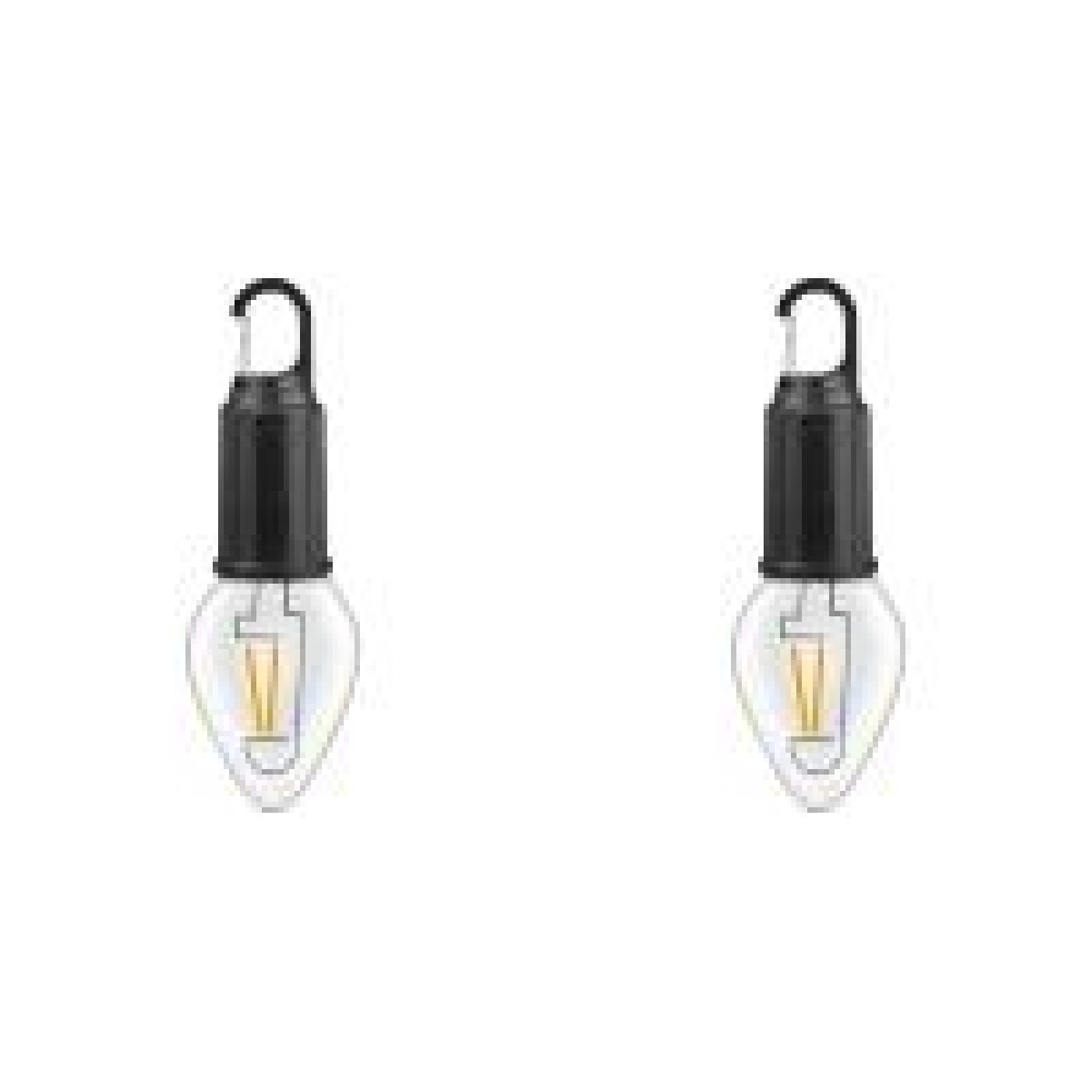 Lámpara LED para Acampar Con Gancho 3 Modos Luces Colgantes para Campaña Impermeables (cono)