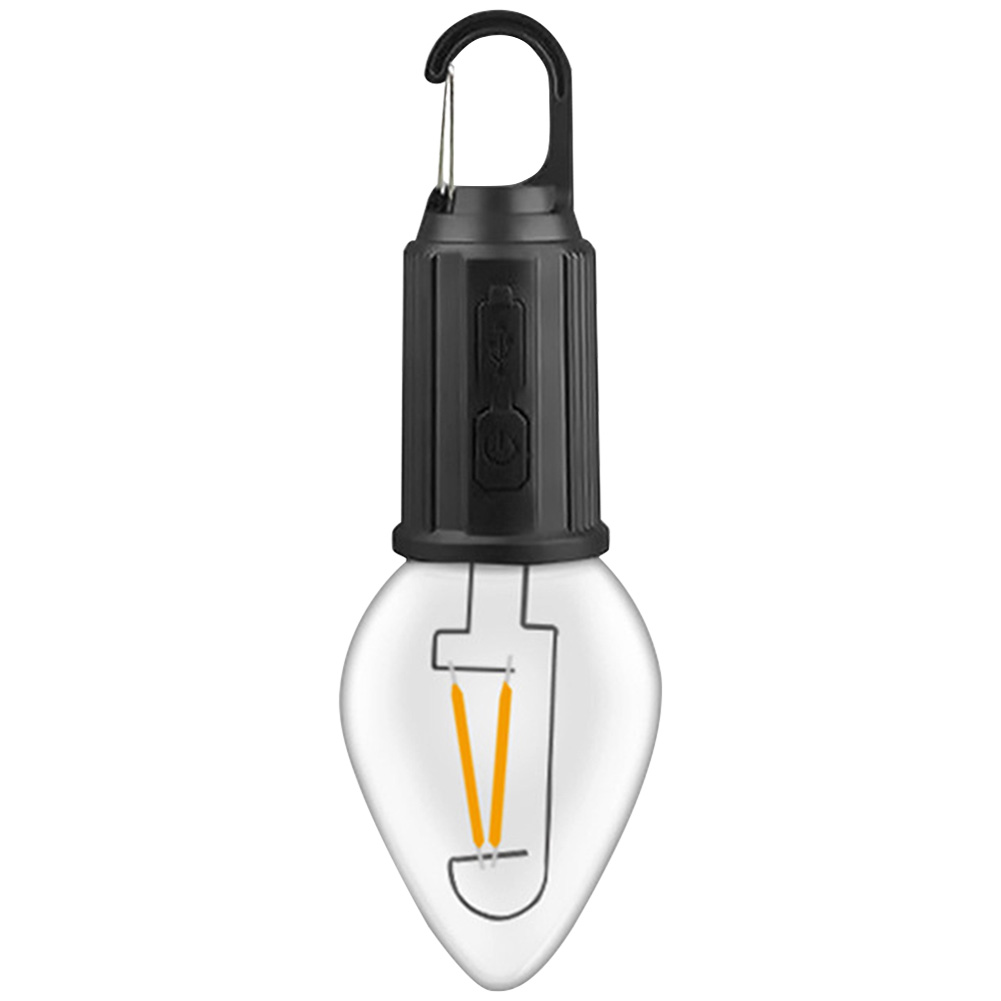 thumbnail image 4 of Lámpara LED para Acampar Con Gancho 3 Modos Luces Colgantes para Campaña Impermeables (cono), 4 of 8