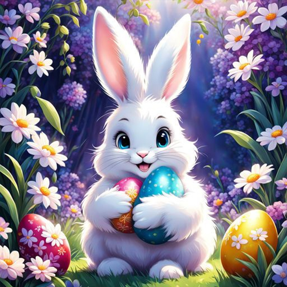 thumbnail image 2 of 5D DIY Kit Conejito Pascua Del 30x30cm, 2 of 10