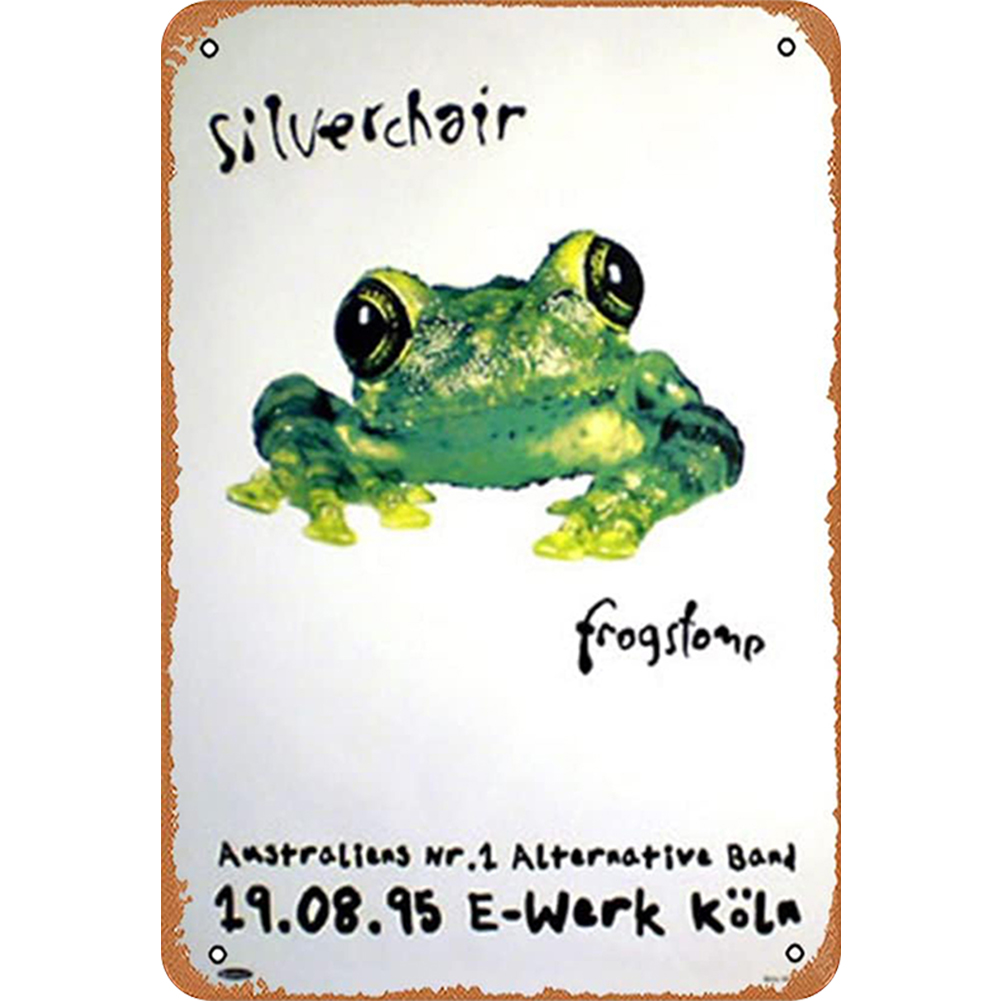 thumbnail image 2 of Placa Metal Vintage Pintura Hierro Rectangular Arte Pared Del 20x30cm, 2 of 10
