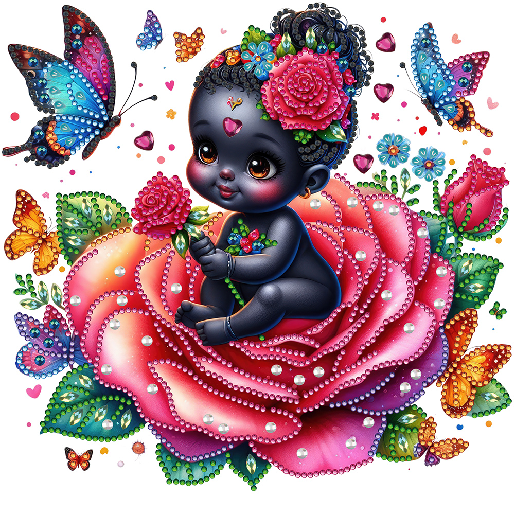 thumbnail image 2 of Pintura Resina Diamante Wdftyju CX005 30*30CM Forma Especial, 2 of 10