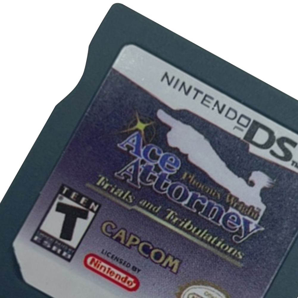 thumbnail image 2 of Pokemon/Dragon Quest/DQM2/Cstleuania Juego Cartas para 3DS/3DS NDSi/NDS (Justice Ace Attomey), 2 of 2
