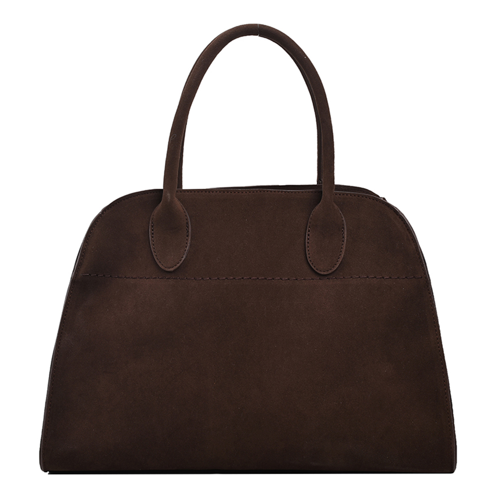 thumbnail image 2 of Bolso Mano Mujer Ante Retro Hobo Color Sólido Correa Ajustable para Desplazamientos, 2 of 2
