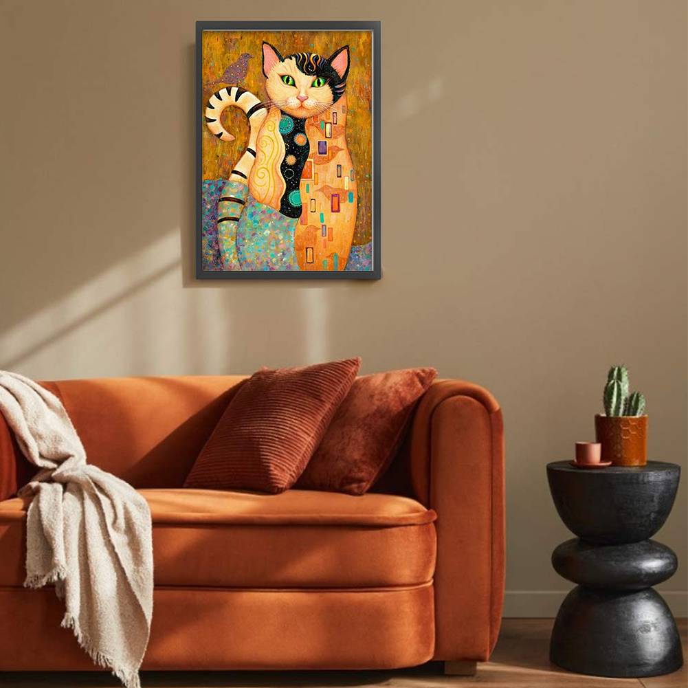 thumbnail image 5 of Kit Punto Cruz Con Gato Hilo Algodón Ecológico Bordado 11CT 30x45cm, 5 of 10