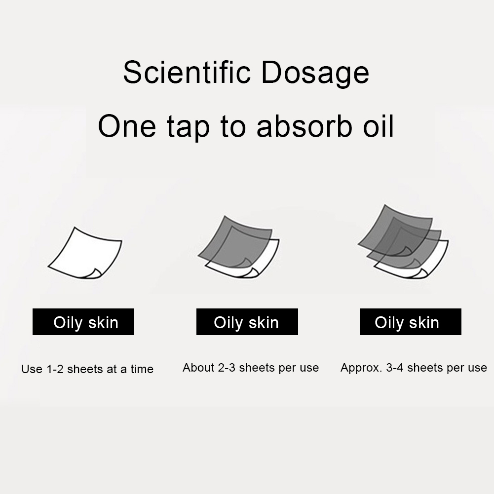 thumbnail image 4 of Secantes aceite Facial Hugtrwg papel secante 100 con Estuche Espejo, 4 of 10