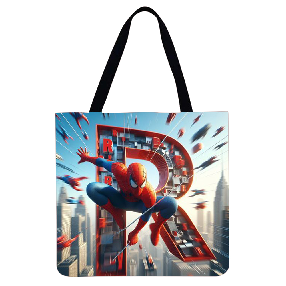 thumbnail image 2 of (R) Bolso shopping lino con letras Spider-Man, 2 of 2