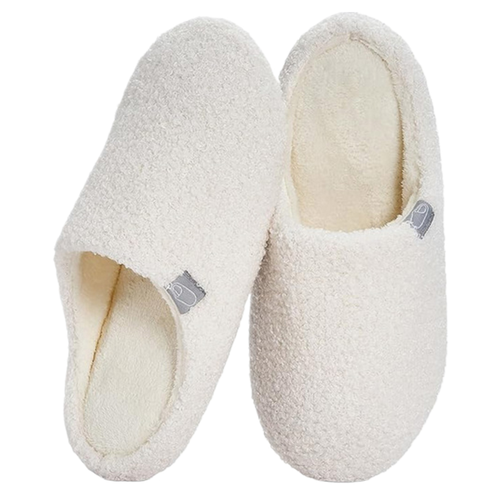 thumbnail image 3 of Pantuflas Lana para Mujer Y Hombre Ligeras Viscoelástica Interior Sólido, 3 of 10