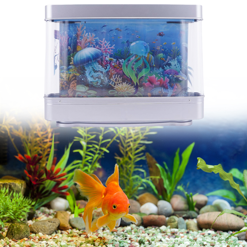 thumbnail image 1 of Ndcxsfigh Lámpara Decorativa LED Falsa para Acuario Con Peces en para Del (medusas La UE), 1 of 10