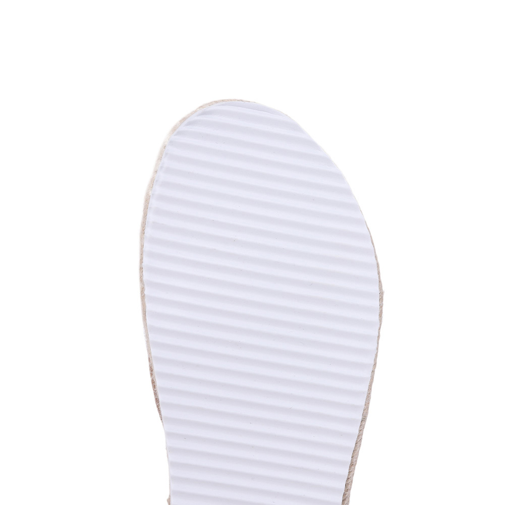 thumbnail image 4 of Sandalias Con Correa Hebilla en El Tobillo Zapatos Diarios Cuero PU para Mujer, 4 of 9