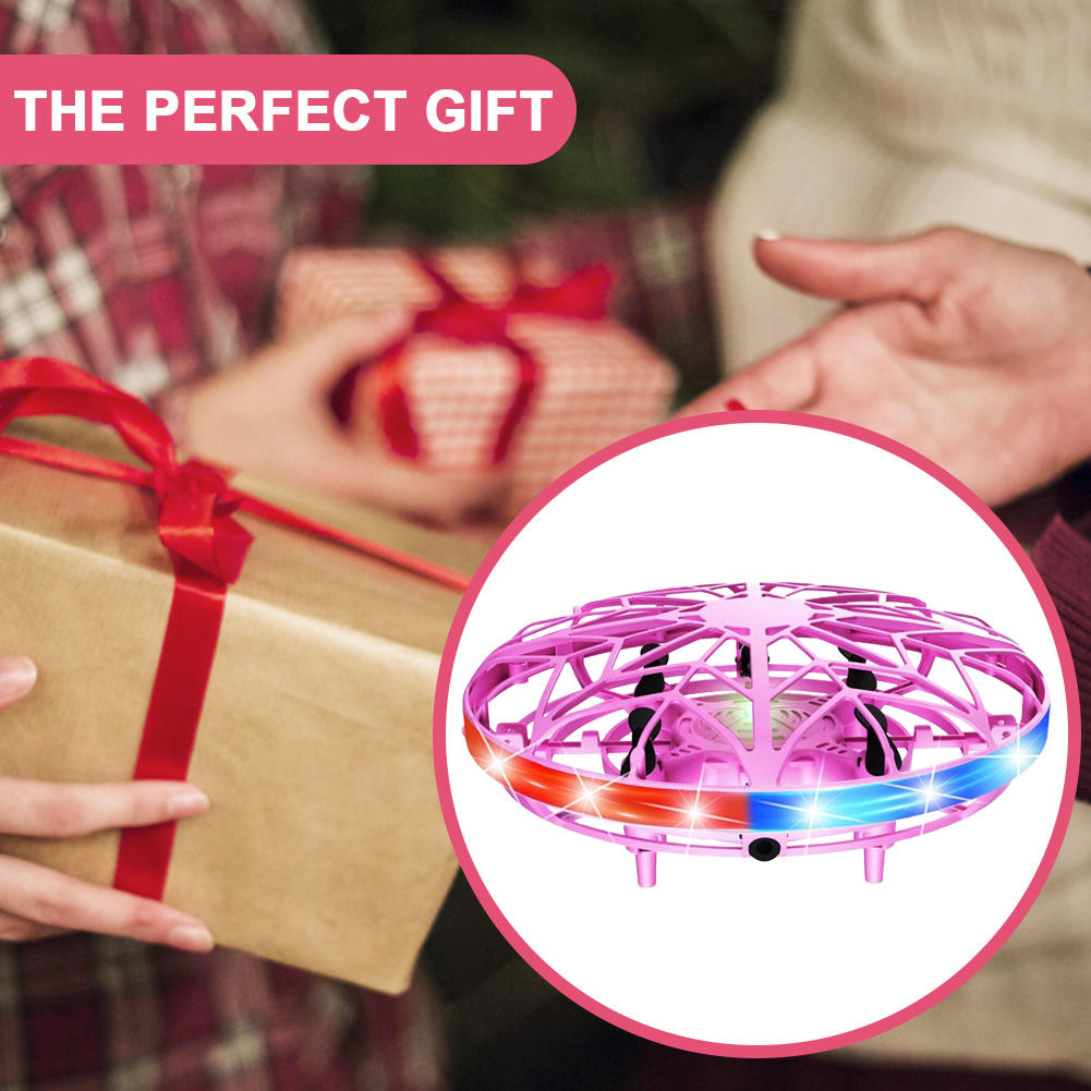 thumbnail image 4 of Mini UFO Drone Boomerang Hover Ball Flying Orb Toy Light Up 360 ° Rotación, 4 of 10