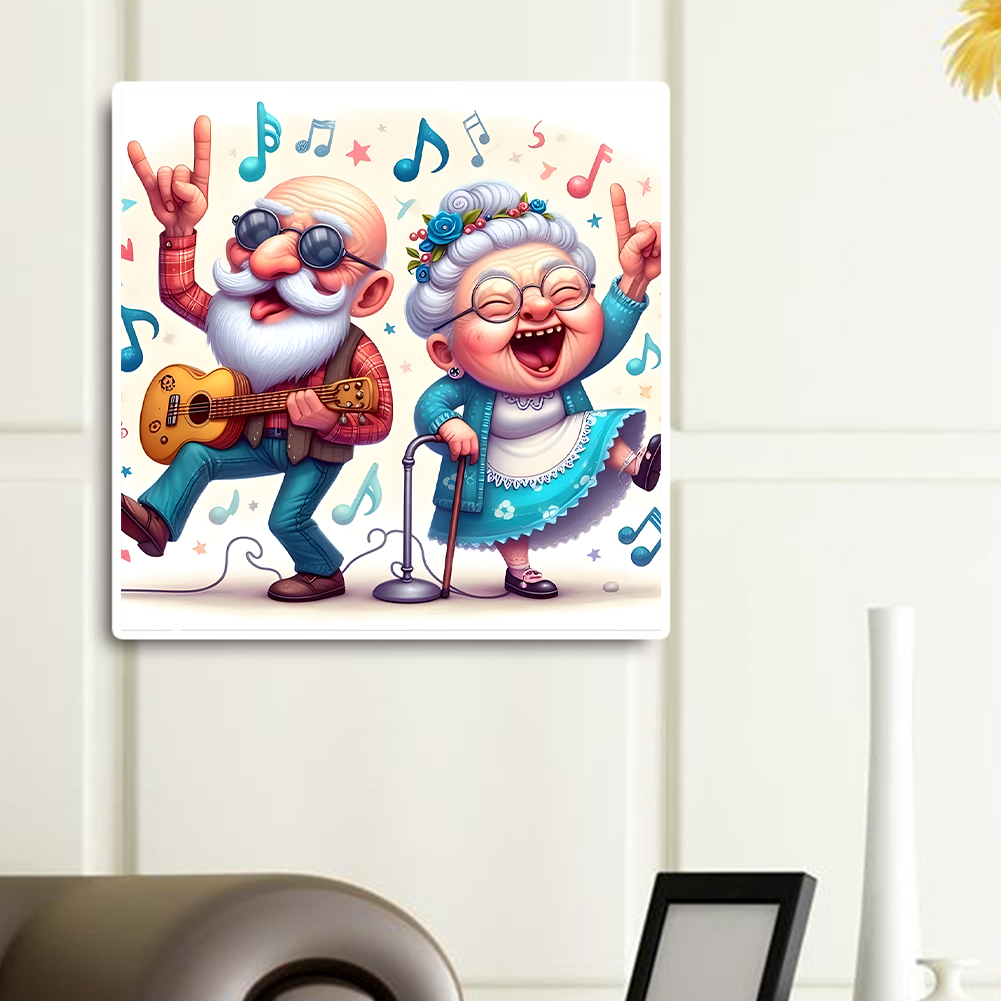 thumbnail image 4 of 5D DIY Kit para Abuela Del Arte Artesanal 40x40cm, 4 of 10