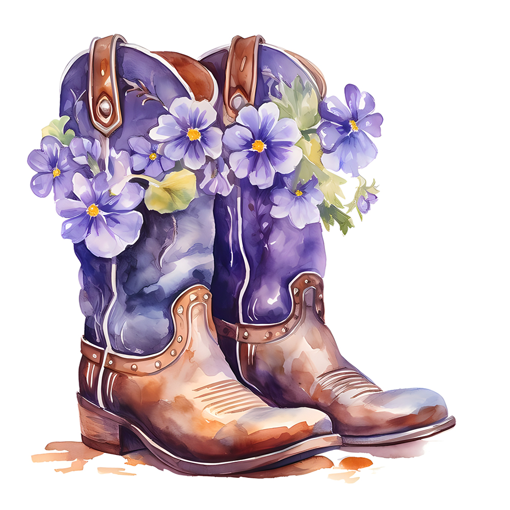 thumbnail image 2 of Kit 5D DIY Con Taladro Botas Ramo Del Arte 30x30cm, 2 of 10